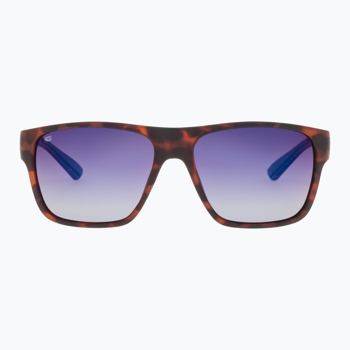 Sluneční brýle GOG Henry fashion matné hnědé / modré zrcadlo E701-2P 6