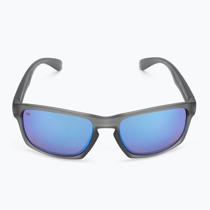 Sluneční brýle GOG Logan fashion matná krystalově šedá / polychromatická bílo-modrá E713-2P 3