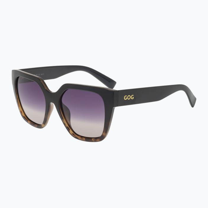 Dámské sluneční brýle GOG Hazel fashion black / brown demi / gradient smoke E808-1P 6