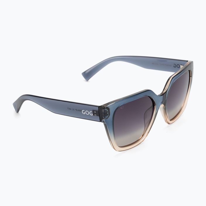 Dámské sluneční brýle GOG Hazel fashion cristal grey / brown / gradient smoke E808-2P