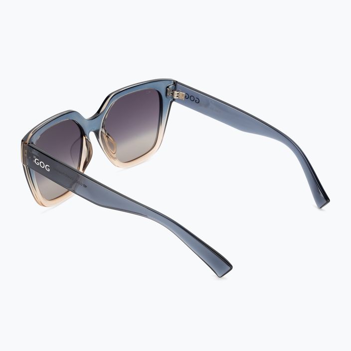 Dámské sluneční brýle GOG Hazel fashion cristal grey / brown / gradient smoke E808-2P 2