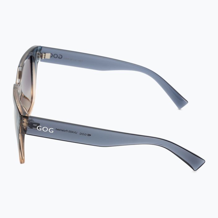 Dámské sluneční brýle GOG Hazel fashion cristal grey / brown / gradient smoke E808-2P 4