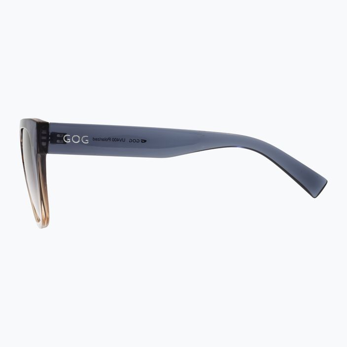 Dámské sluneční brýle GOG Hazel fashion cristal grey / brown / gradient smoke E808-2P 8