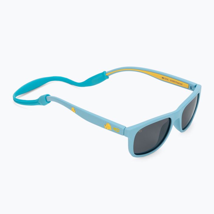 Dětské sluneční brýle GOG Alice junior matná modrá / žlutá / kouřová E961-1P 5