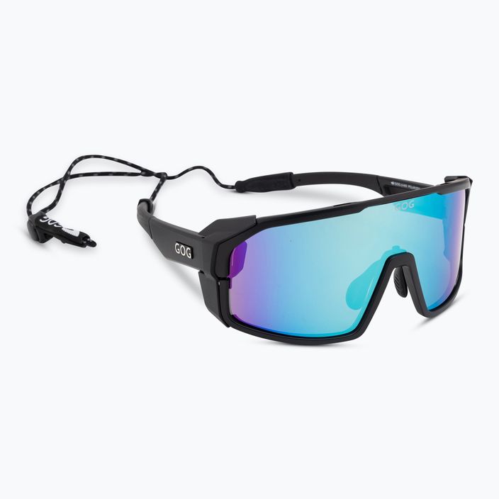 Sluneční brýle GOG Annapurna matt black/polychromatic white-blue