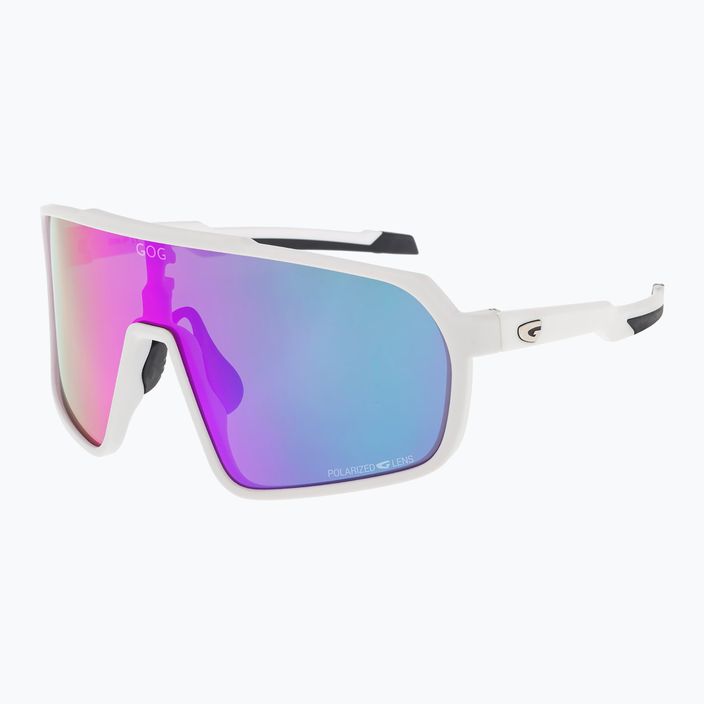 Sluneční brýle  GOG Okeanos matt white/black/polychromatic purple-green 5