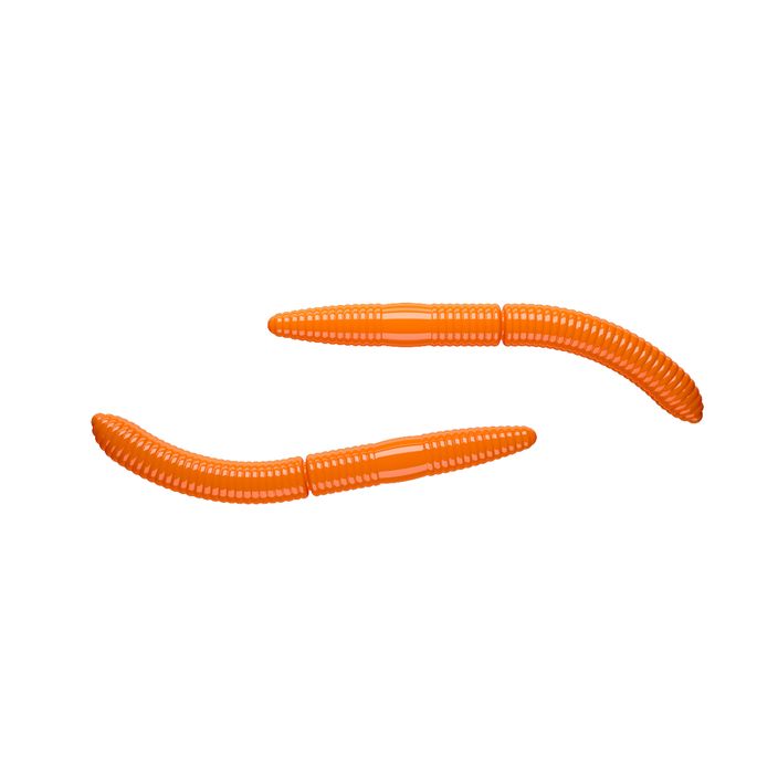 Libra Lures Fatty D'Worm Krill 10 ks. Hot Orange FATTYDWORMK65 2