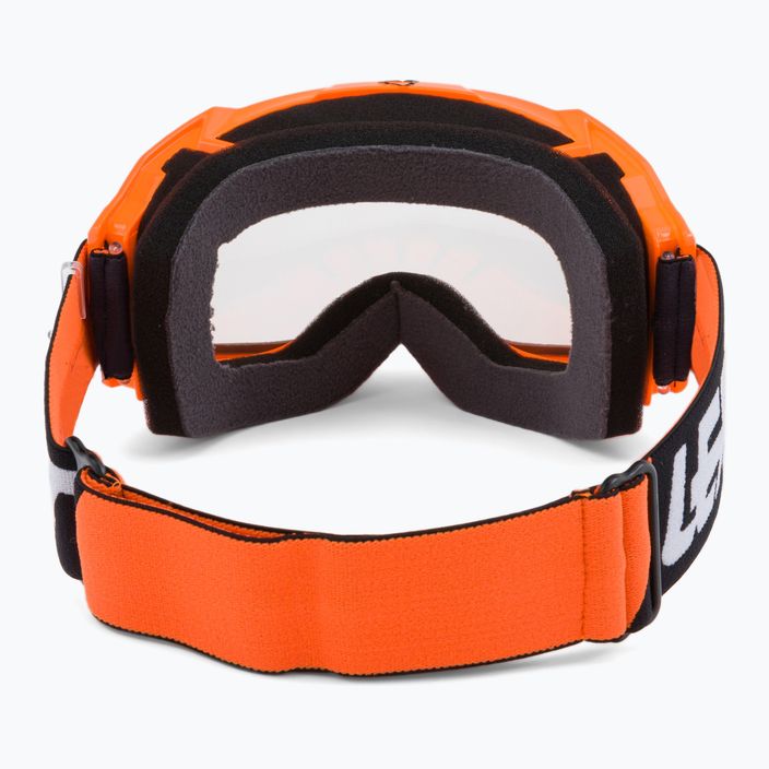 Cyklistické brýle Leatt Velocity 4.5 neon orange / clear 8022010500 3