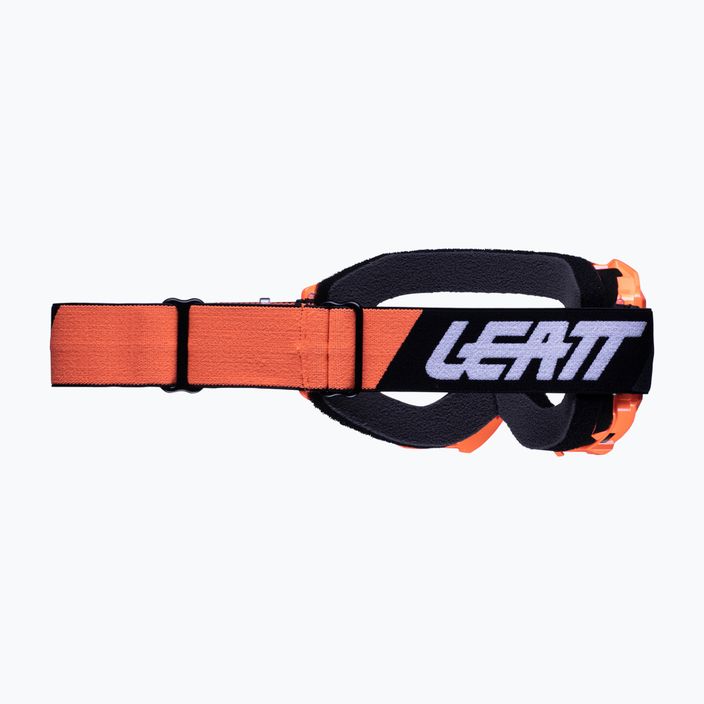 Cyklistické brýle Leatt Velocity 4.5 neon orange / clear 8022010500 7