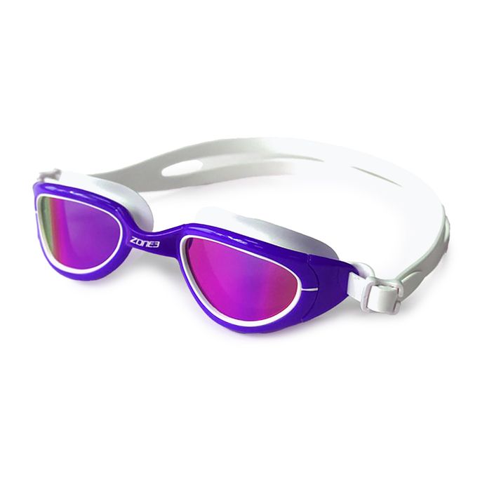Plavecké brýle ZONE3 Attack polarized-purple/white 2