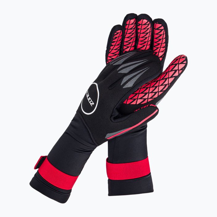 Neoprenové rukavice Zone3 červené/černé NA18UNSG108