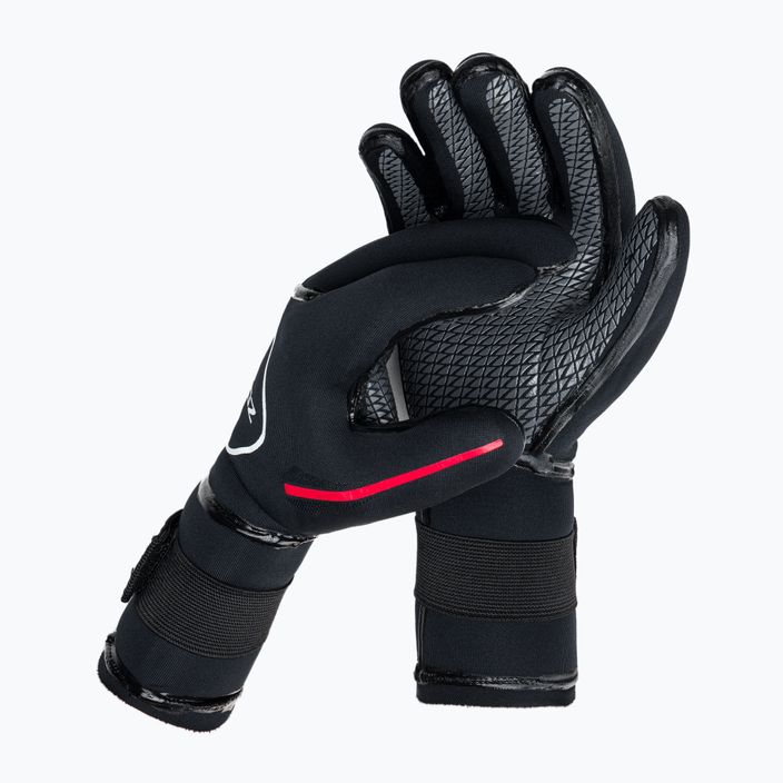 Neoprenové rukavice ZONE3 Neoprene Heat Tech black/red