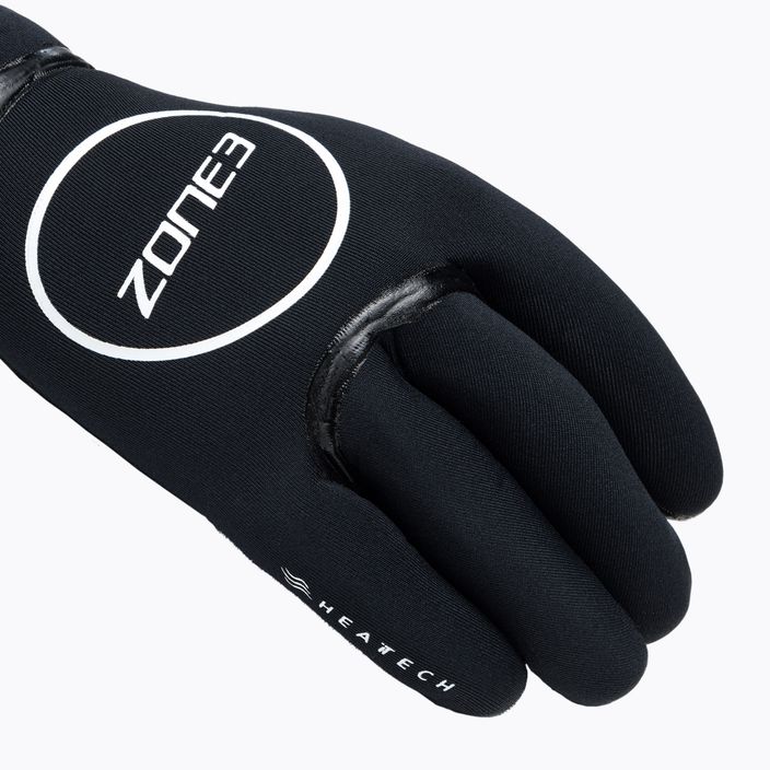Neoprenové rukavice ZONE3 Neoprene Heat Tech black/red 4