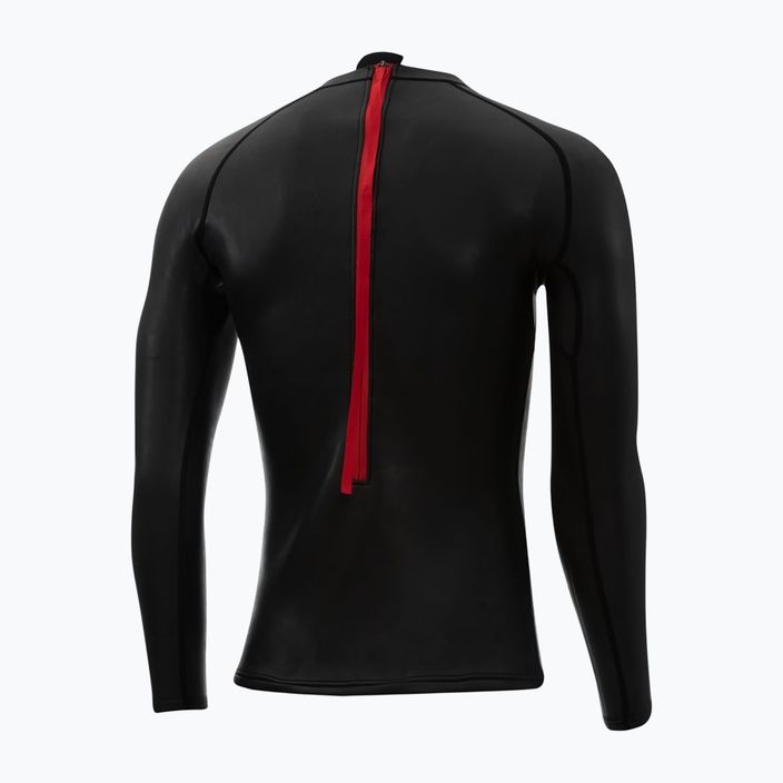 Neoprenové tričko ZONE3 Neoprene Long Sleeve Top black/white 2