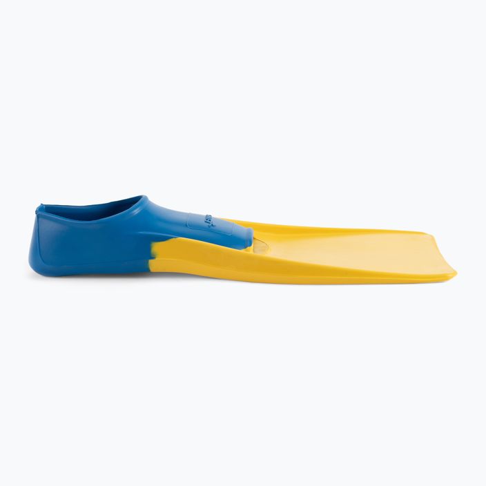 Dětské plavecké ploutve FINIS Long Floating Fins 1-3 žluto-modrýe 1.05.037.03 3
