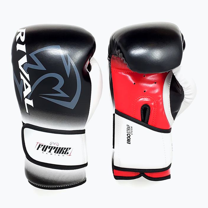 Boxerské rukavice  Rival RS-FTR Future Sparring black/white/red 5