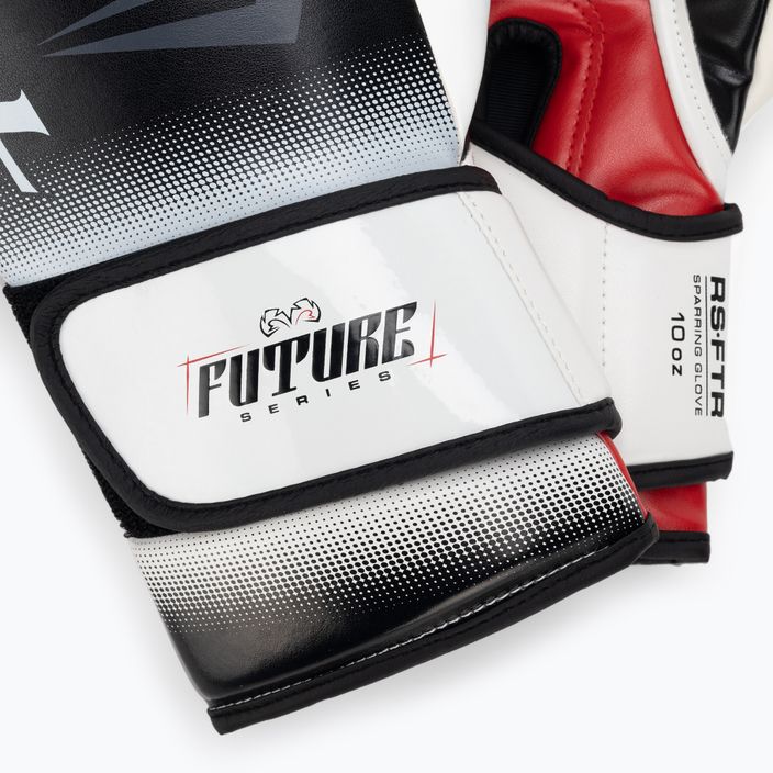 Boxerské rukavice  Rival RS-FTR Future Sparring black/white/red 4
