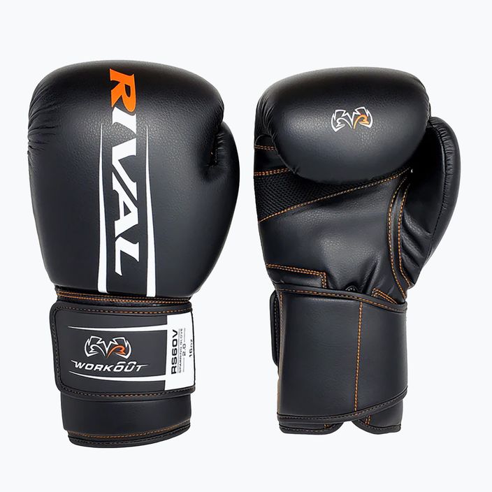 Boxerské rukavice Rival Workout Sparring 2.0 black 5