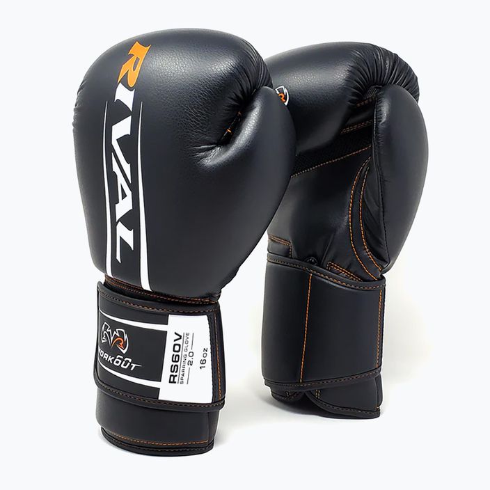 Boxerské rukavice Rival Workout Sparring 2.0 black 7