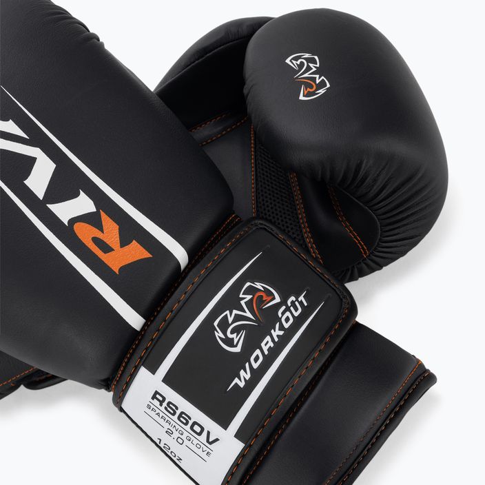 Boxerské rukavice Rival Workout Sparring 2.0 black 4