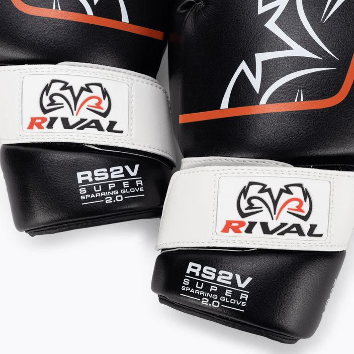 Boxerské rukavice Rival Super Sparring 2.0 black 4
