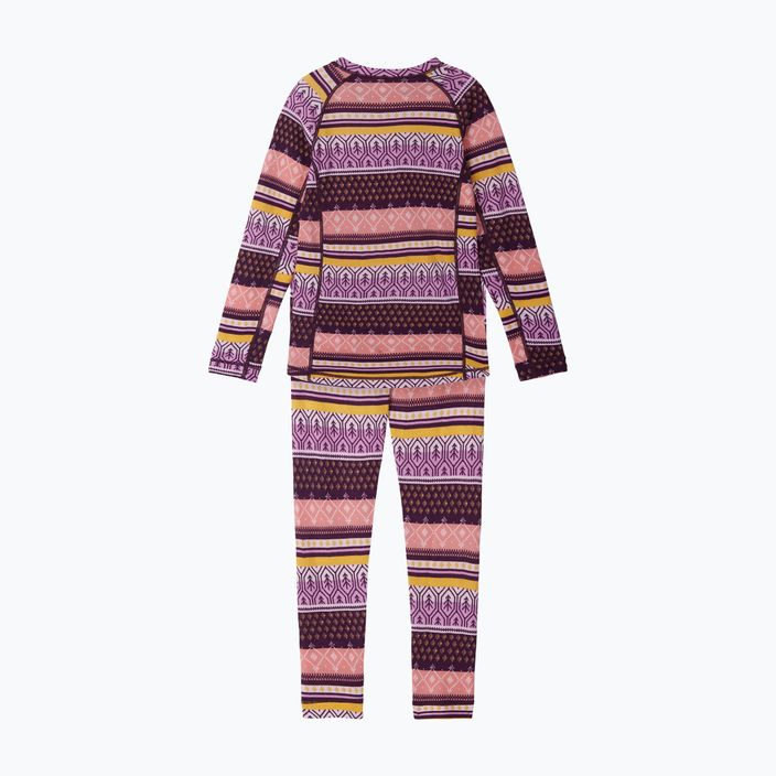 Dětské termoprádlo Reima Taitoa v tmavě fialové barvě 4