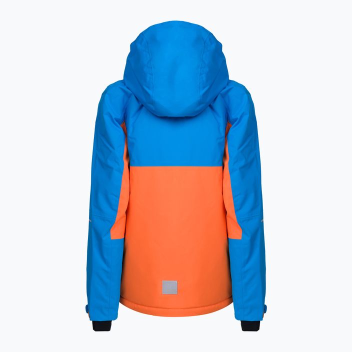 Dětská lyžařská bunda Reima Luusua oranžovo-modrá 5100087A-1470 2