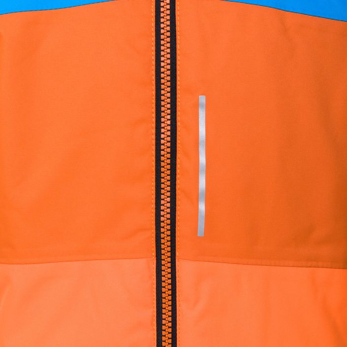 Dětská lyžařská bunda Reima Luusua oranžovo-modrá 5100087A-1470 3