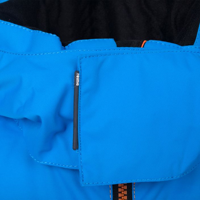 Dětská lyžařská bunda Reima Luusua oranžovo-modrá 5100087A-1470 4