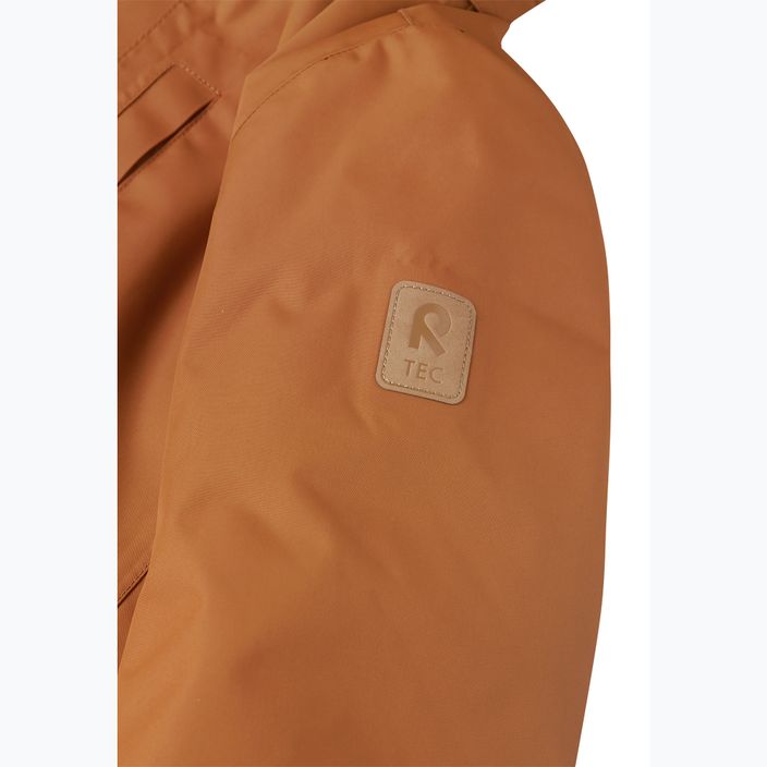 Dětská péřová bunda Reima Naapuri hnědá 5100105A-1490 9
