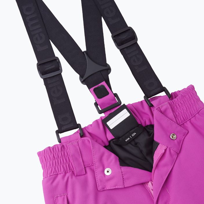Dětské lyžařské kalhoty Reima Loikka magenta purple 3