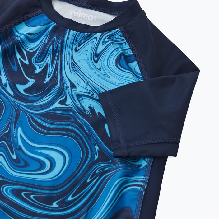 Reima Uiva dětské plavecké tričko námořnická modrá 5200149B-6985 3