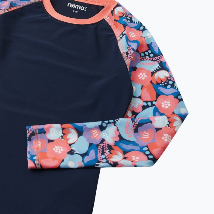 Reima Sukeltaja dětské plavecké tričko černé a barevné 5200140A-698A 3