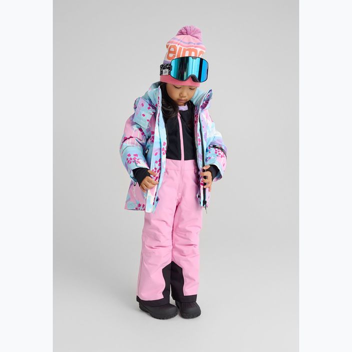 Dětská lyžařská bunda Reima Kiiruna light tyrkysová 15