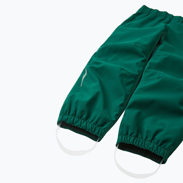 Dětské kalhoty do deště Reima Kaura tmavě zelené 5