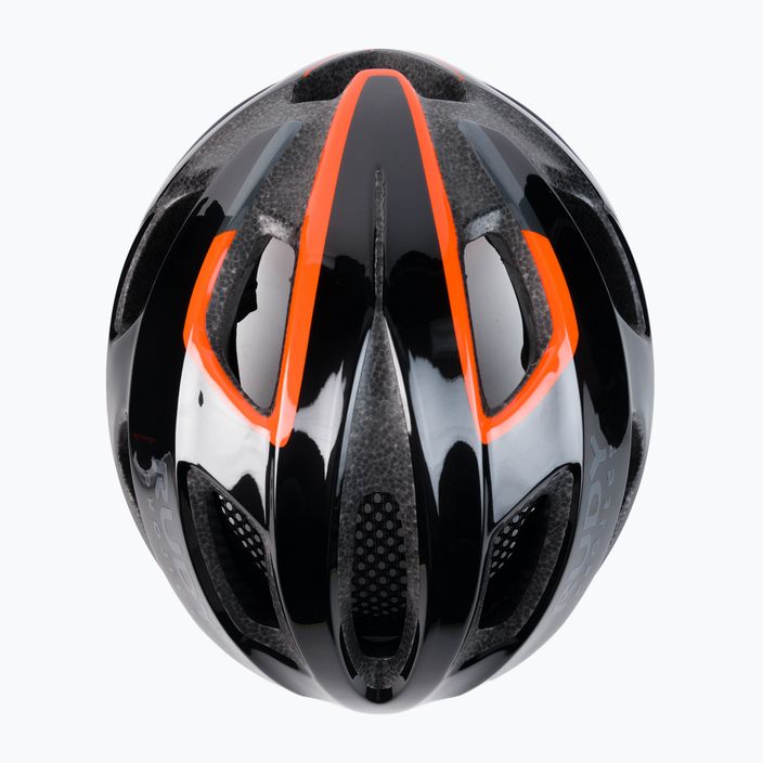 Cyklistická přilba Rudy Project Strym černá oranžová HL640101 6