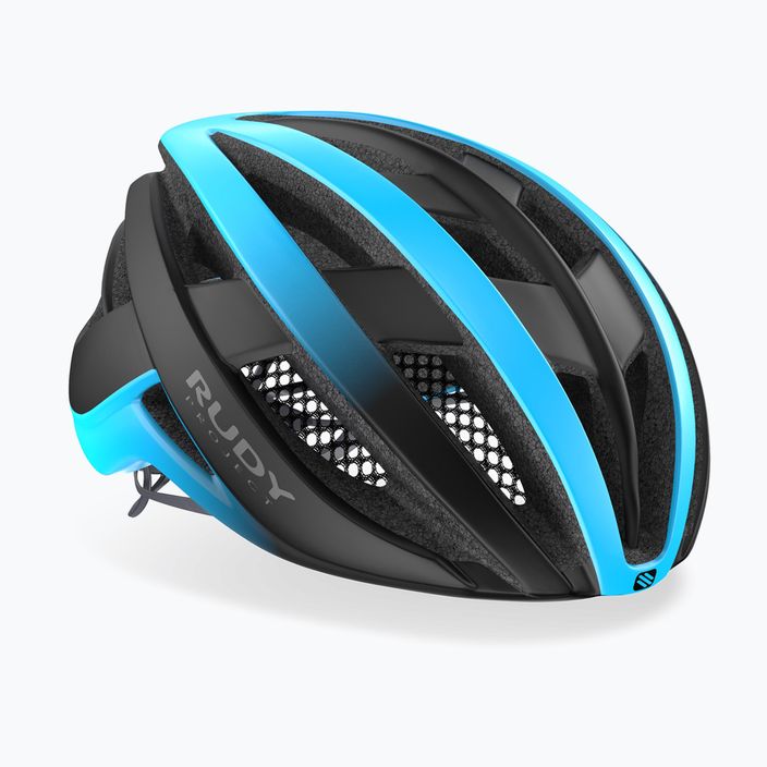 Cyklistická helma Rudy Project Venger Road černo-modrý HL660160 6