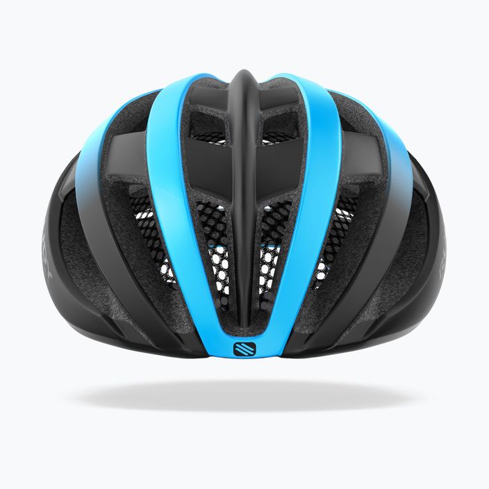 Cyklistická helma Rudy Project Venger Road černo-modrý HL660160 7