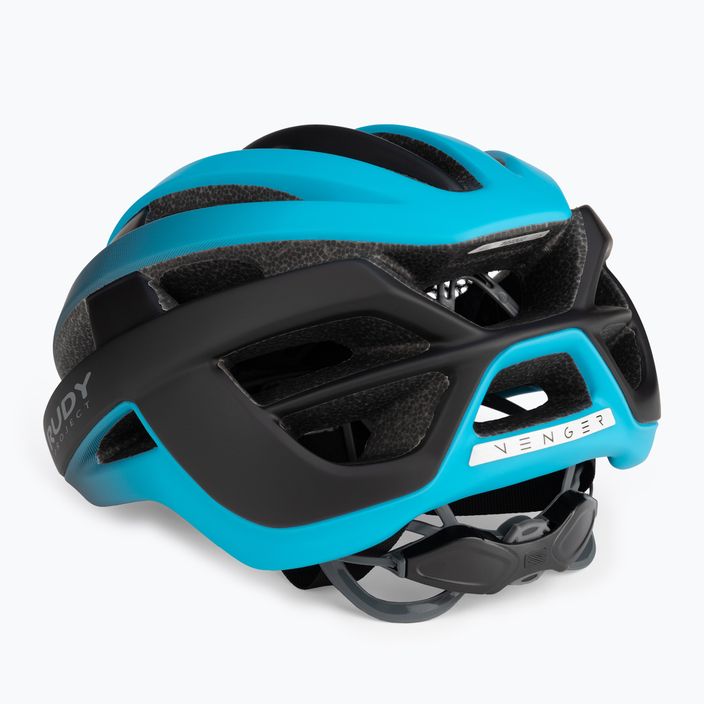 Cyklistická helma Rudy Project Venger Road černo-modrý HL660160 4