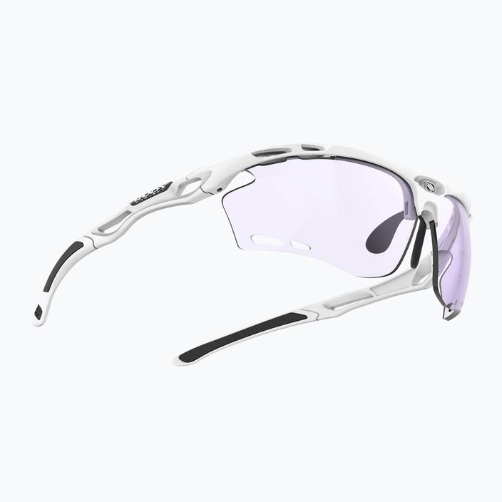 Sluneční brýle Rudy Project Propulse white glossy/impactx photochromic 2 laser purple 4