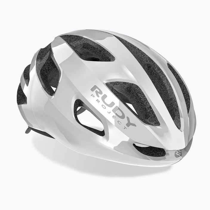 Cyklistická helma  Rudy Project Strym Z white shiny 3