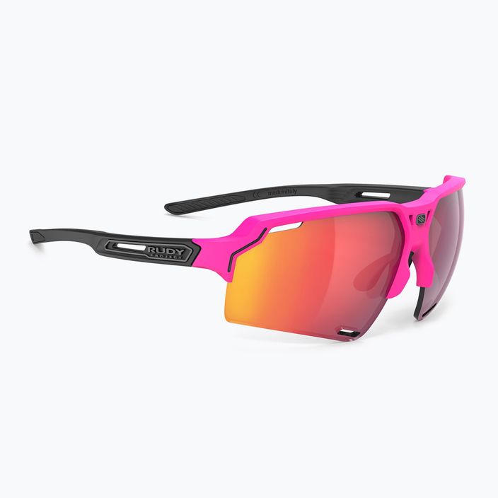 Rudy Project Deltabeat pink fluo / black matte / multilaser red sluneční brýle SP7438900001 6