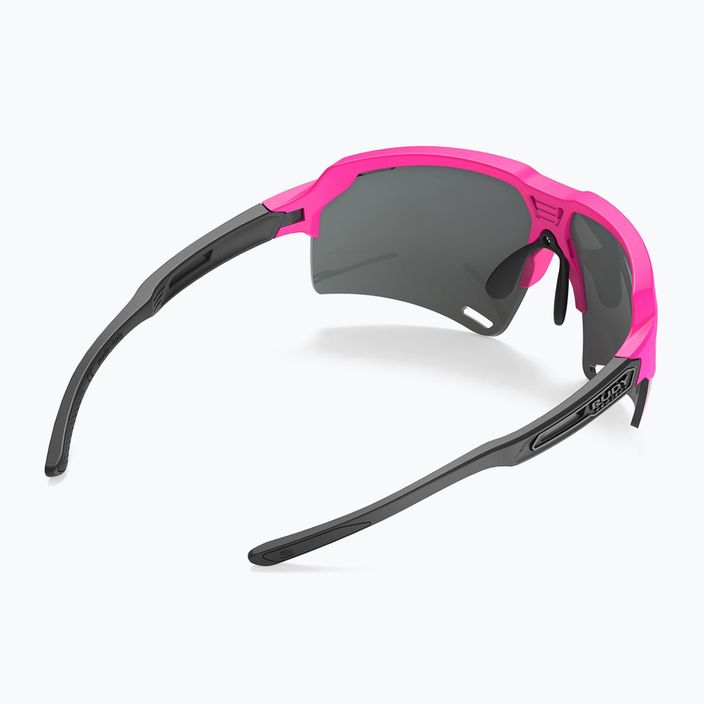 Rudy Project Deltabeat pink fluo / black matte / multilaser red sluneční brýle SP7438900001 10