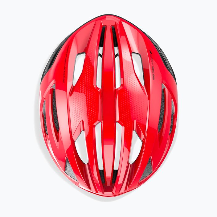 Cyklistická helma  Rudy Project Egos red comet/black shiny 7
