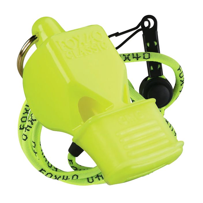 Píšťalka s provázkem Fox 40 Classic CMG Safety Neon Yellow 9603 2