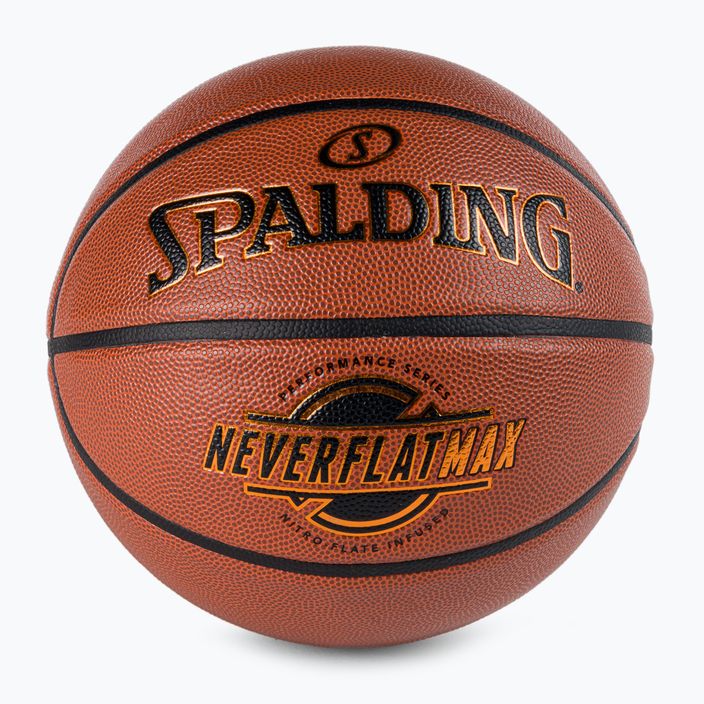 Spalding Neverflat Max basketbal oranžová 76669Z 2