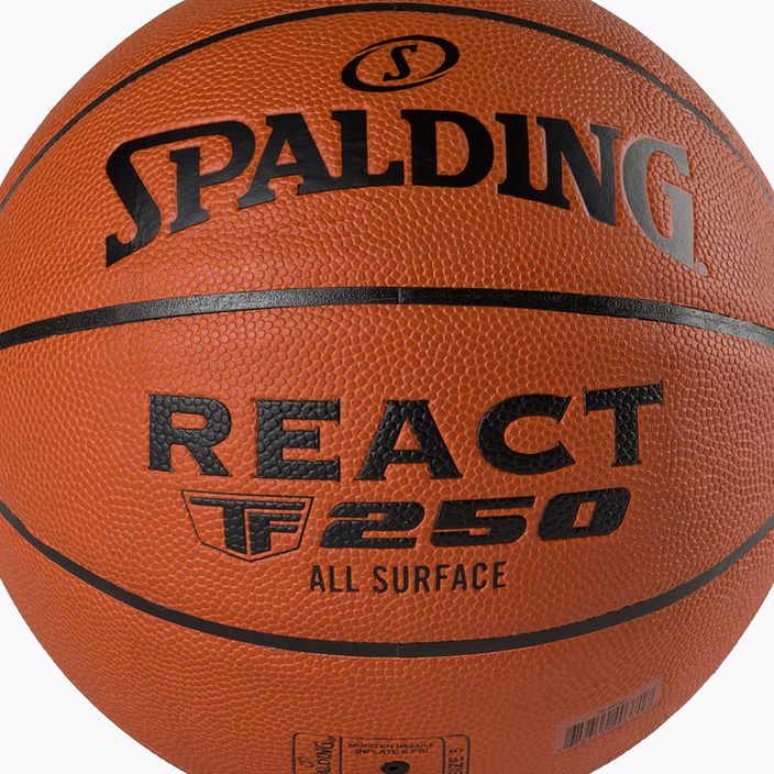 Spalding basketbal TF-250 React orange 76802Z 3