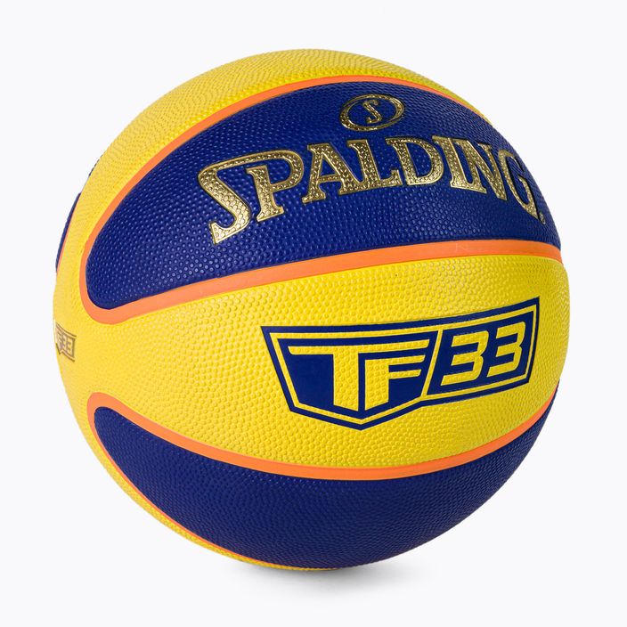 Spalding TF-33 Official basketbal žlutá 84352Z 2
