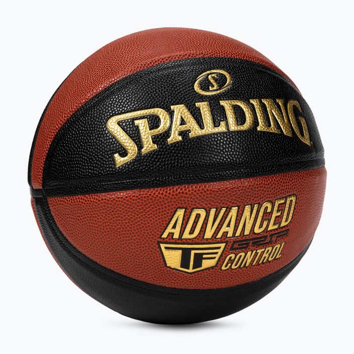 Spalding Advanced Grip Control basketbalový míč černo-oranžový 76872Z 2