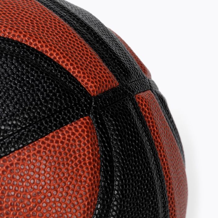 Spalding Advanced Grip Control basketbalový míč černo-oranžový 76872Z 3